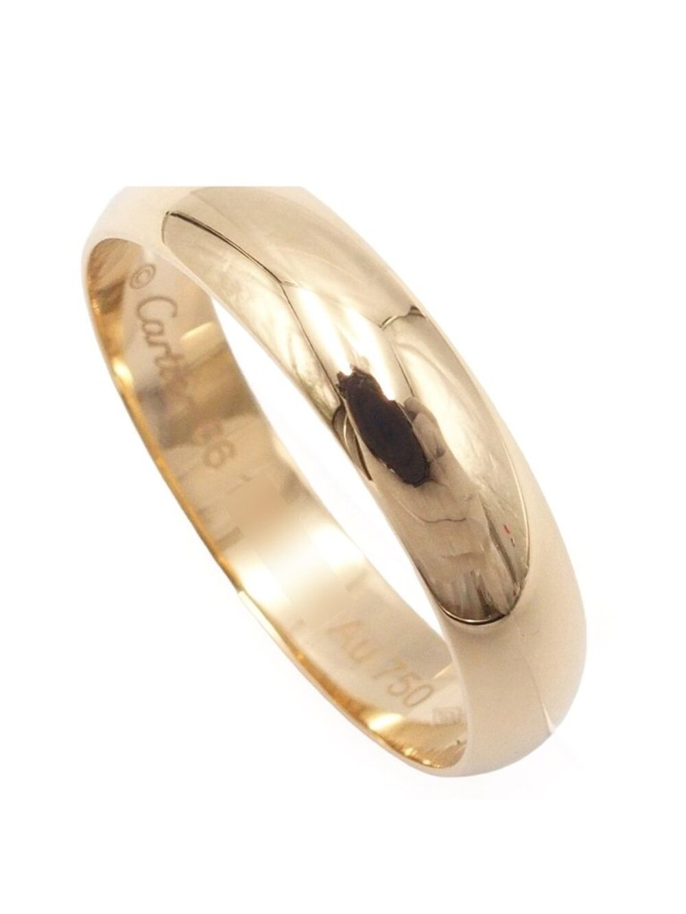 Cartier 1895 Wedding Ring Yellow Gold 18K 66 - Picture 1 of 12